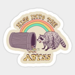 Hiss Into The Abyss Sticker